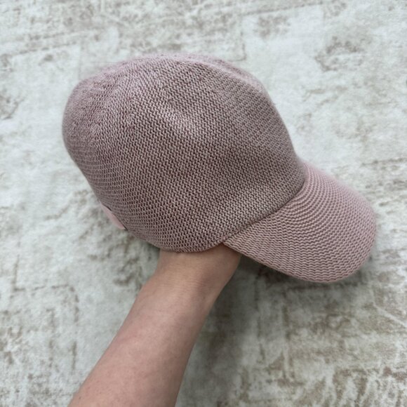 Wyeth Hat Cap Strap Back Pink Knit Baseball Style Adjustable Womens Casual - Picture 3 of 9